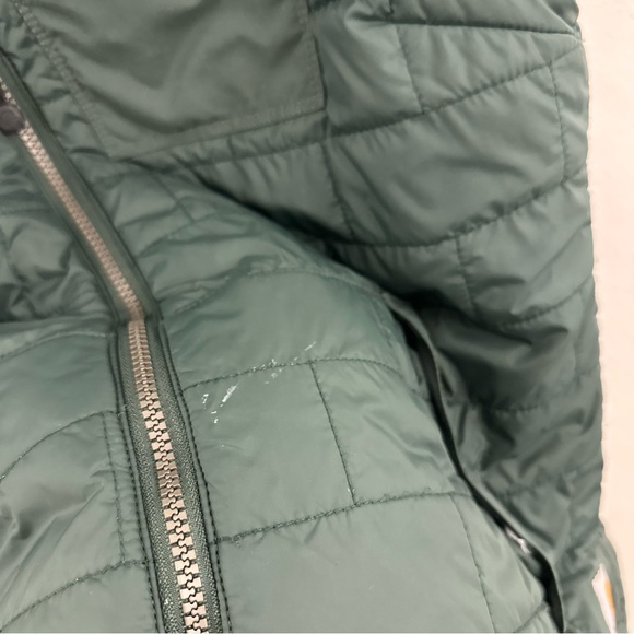 Carhartt Women’s Reversible Flannel Plaid Puffer Vest Size M - Picture 4 of 4